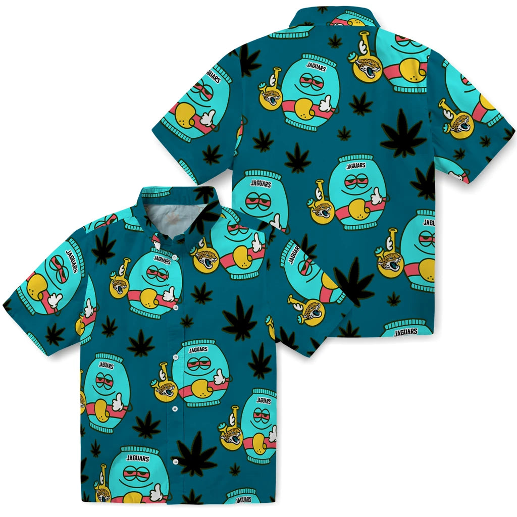 Jacksonville Jaguars Hawaiian Shirt - Chill Vibe | Hula Hawaiian Shirts