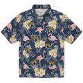 Jacksonville Jaguars Hawaiian Shirt - Flamingo Hibiscus | Hula Hawaiian Shirts