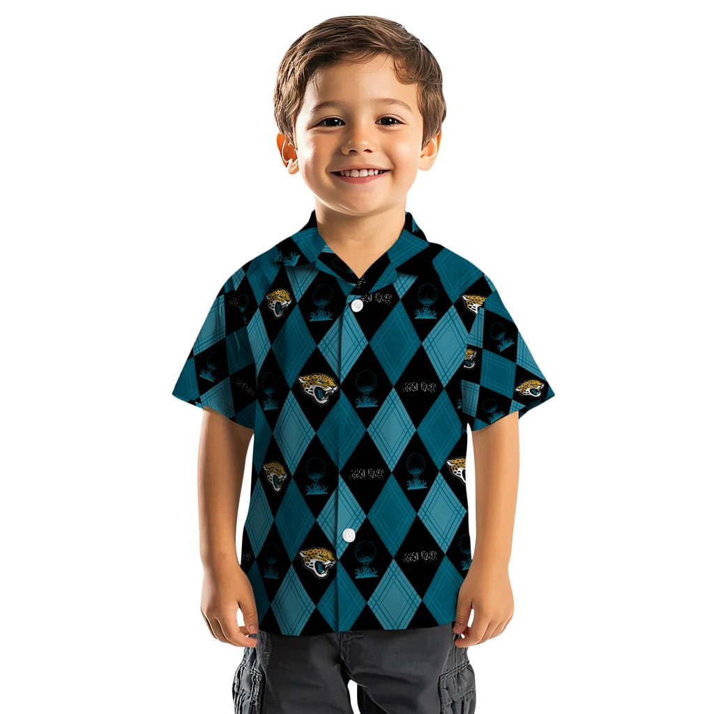 Jacksonville Jaguars Hawaiian Shirt - Golfing Plaid | Hula Hawaiian Shirts