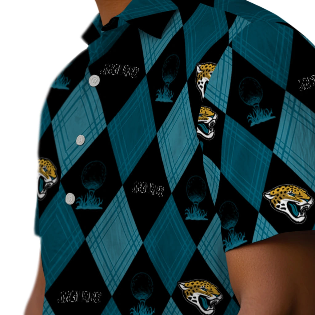 Jacksonville Jaguars Hawaiian Shirt - Golfing Plaid | Hula Hawaiian Shirts