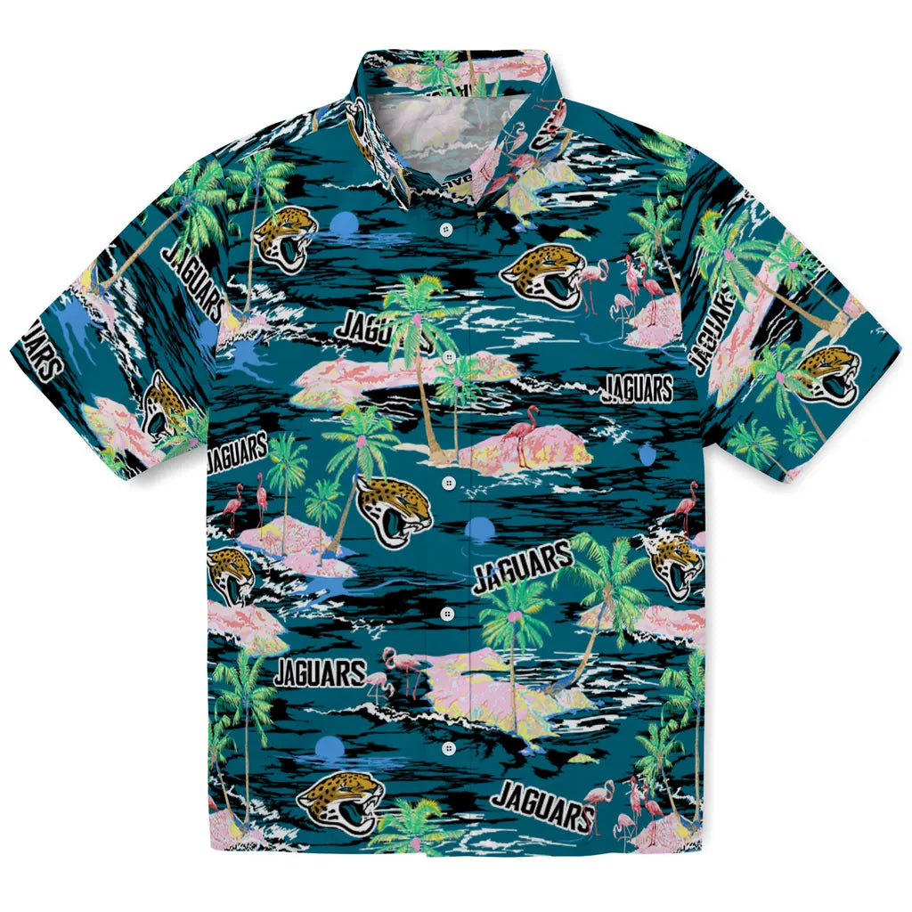 Jacksonville Jaguars Hawaiian Shirt - Hawaii Island | Hula Hawaiian Shirts