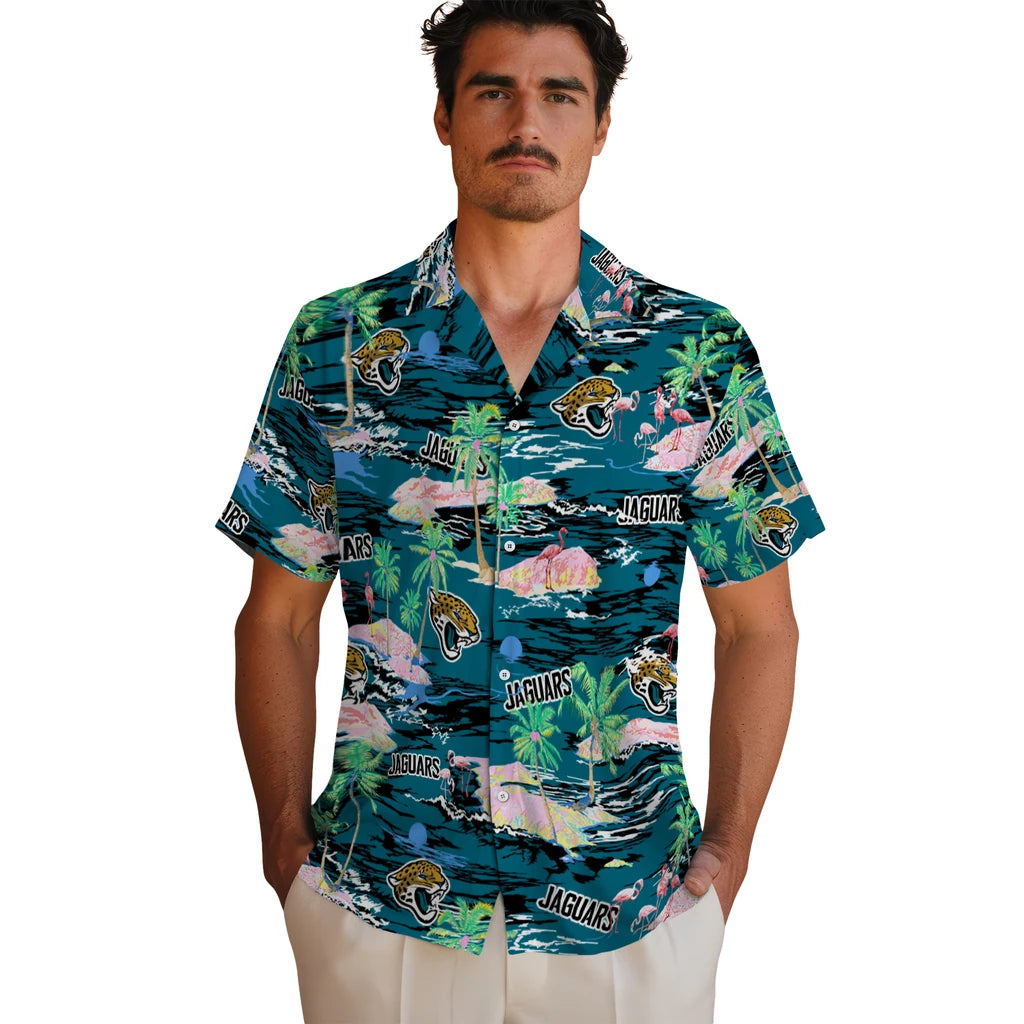 Jacksonville Jaguars Hawaiian Shirt - Hawaii Island | Hula Hawaiian Shirts