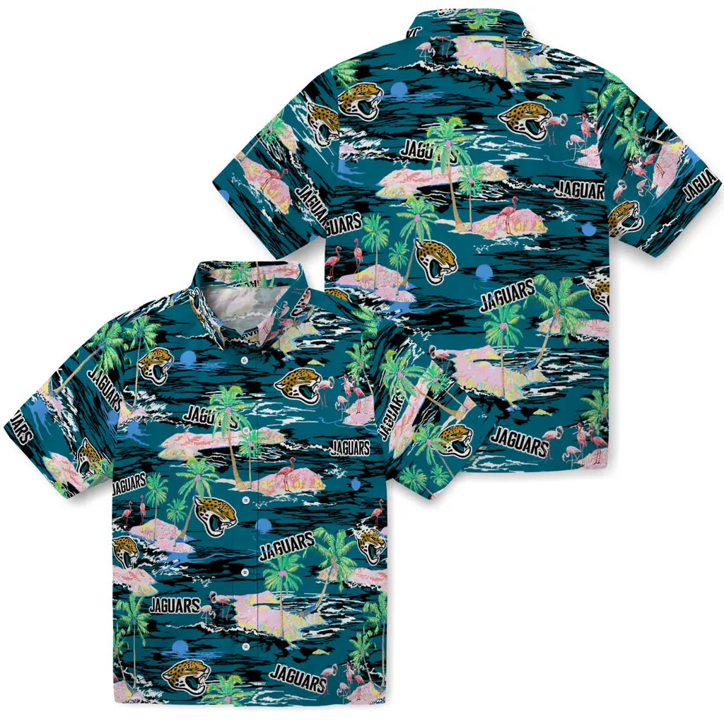 Jacksonville Jaguars Hawaiian Shirt - Hawaii Island | Hula Hawaiian Shirts