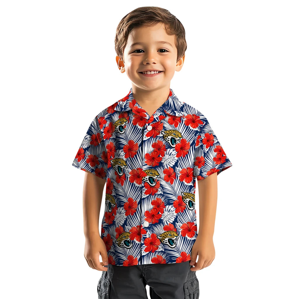 Jacksonville Jaguars Hawaiian Shirt - Hibiscus Fiesta | Hula Hawaiian Shirts