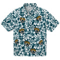 Jacksonville Jaguars Hawaiian Shirt - Hibiscus Motif | Hula Hawaiian Shirts