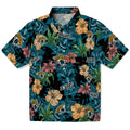 Jacksonville Jaguars Hawaiian Shirt - Hibiscus Tiki Jungle | Hula Hawaiian Shirts
