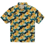 Jacksonville Jaguars Hawaiian Shirt - Hibiscus Tropics | Hula Hawaiian Shirts