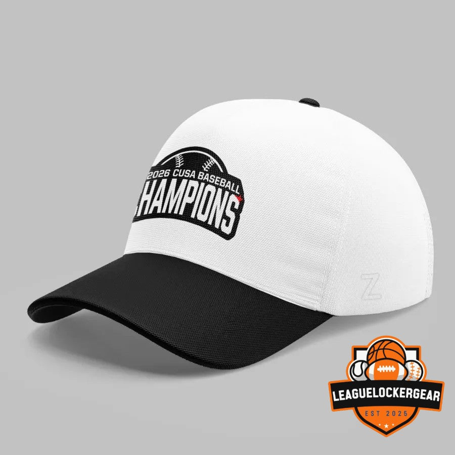 Jacksonville State Gamecocks 2026 Conference USA Baseball Champions Hoodie - LeagueLockerGear