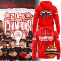 Jacksonville State Gamecocks 2026 Conference USA Baseball Champions Hoodie - LeagueLockerGear