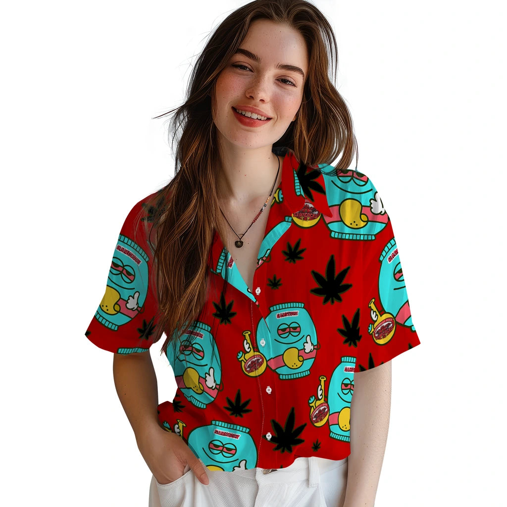Jacksonville State Gamecocks Hawaiian Shirt - Chill Vibe | Hula Hawaiian Shirts