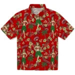 Jacksonville State Gamecocks Hawaiian Shirt - Hawaiian Girls Design | Hula Hawaiian Shirts