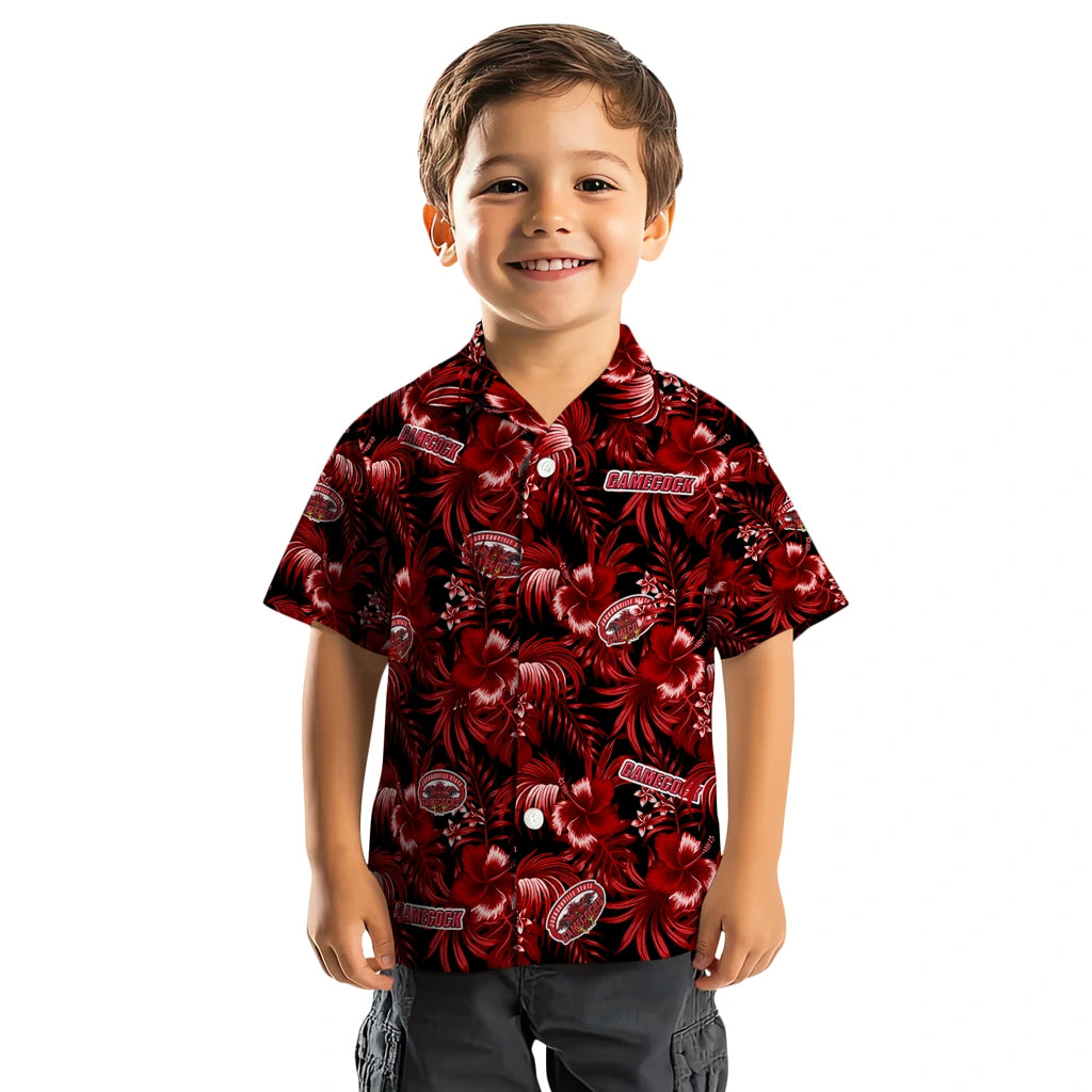 Jacksonville State Gamecocks Hawaiian Shirt - Hibiscus Exotic | Hula Hawaiian Shirts
