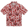 Jacksonville State Gamecocks Hawaiian Shirt - Hibiscus Motif | Hula Hawaiian Shirts