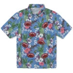 Jacksonville State Gamecocks Hawaiian Shirt - Pineapple Bouquet | Hula Hawaiian Shirts
