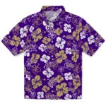 James Madison Dukes Hawaiian Shirt - Hibiscus Flower Design | Hula Hawaiian Shirts