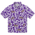 James Madison Dukes Hawaiian Shirt - Hibiscus Motif | Hula Hawaiian Shirts