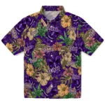 James Madison Dukes Hawaiian Shirt - Hibiscus Tiki Jungle | Hula Hawaiian Shirts