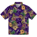 James Madison Dukes Hawaiian Shirt - Hibiscus Tiki Jungle | Hula Hawaiian Shirts