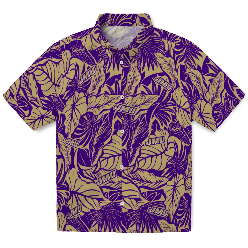James Madison Dukes Hawaiian Shirt - Monstera Layer | Hula Hawaiian Shirts