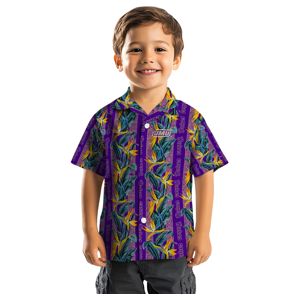James Madison Dukes Hawaiian Shirt - Paradise Vines | Hula Hawaiian Shirts