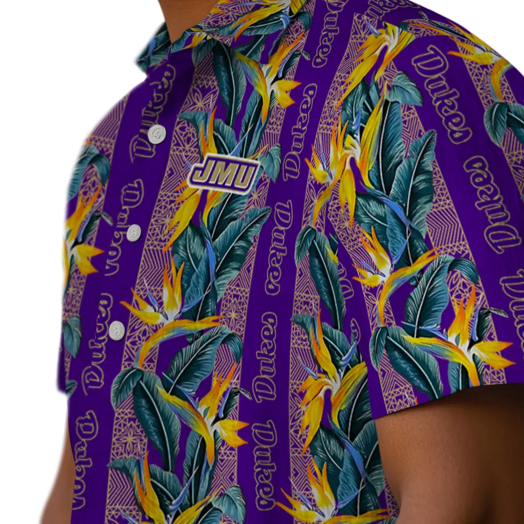 James Madison Dukes Hawaiian Shirt - Paradise Vines | Hula Hawaiian Shirts