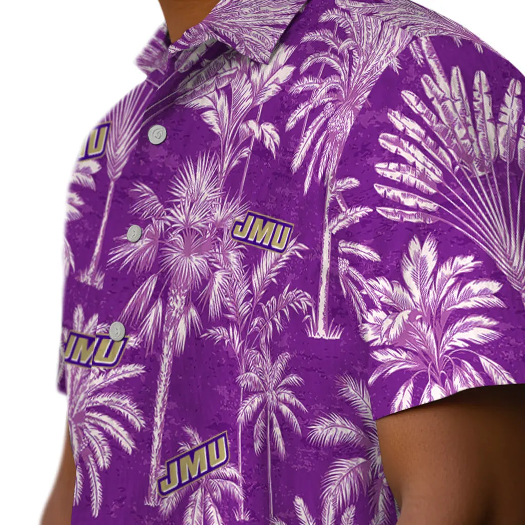 James Madison Dukes Hawaiian Shirt - Vintage Palm Tree | Hula Hawaiian Shirts