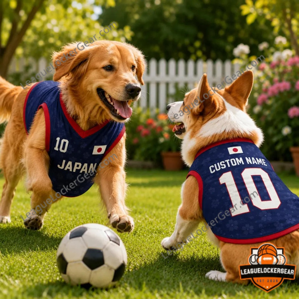 Japan National Team FIFA World Cup 2025 Pet Jersey - LeagueLockerGear