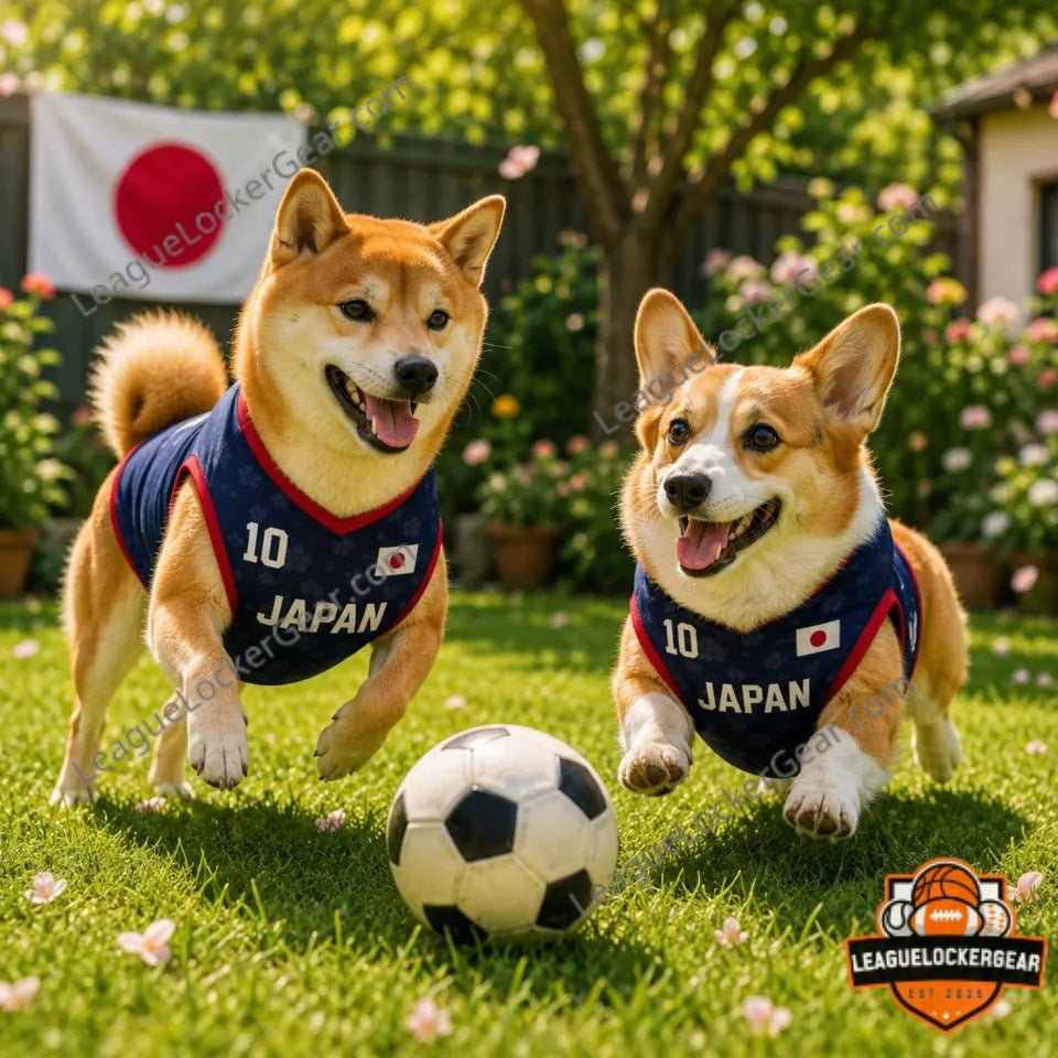 Japan National Team FIFA World Cup 2025 Pet Jersey - LeagueLockerGear