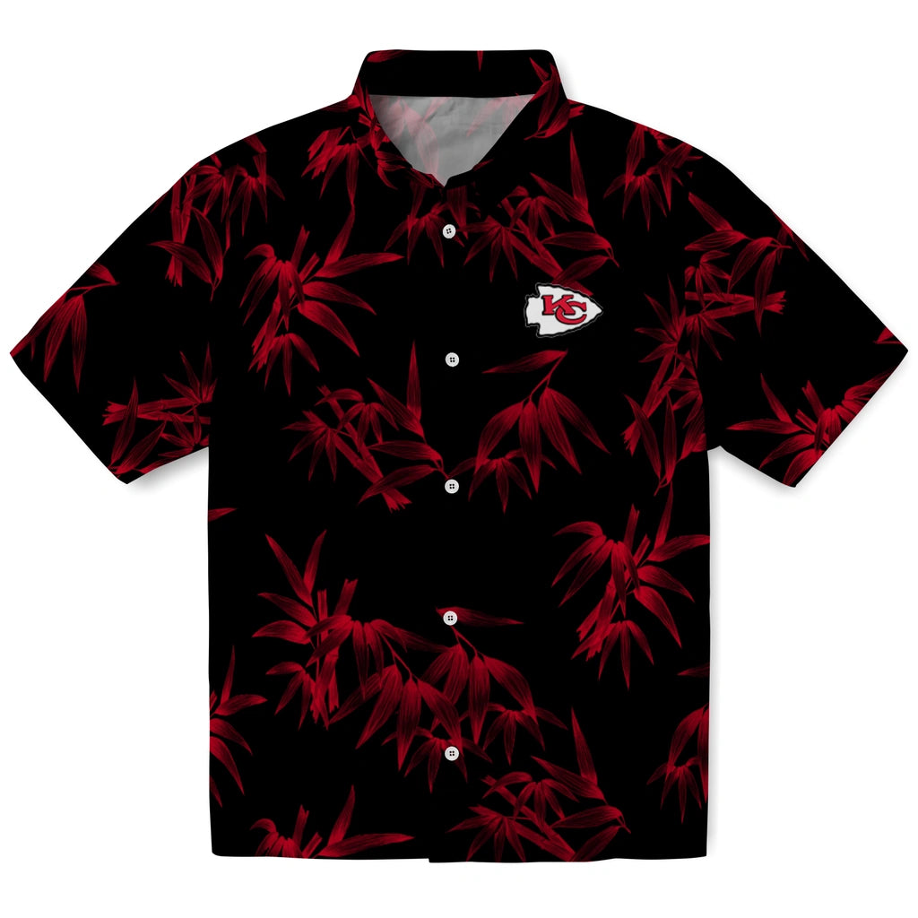 Kansas City Chiefs Hawaiian Shirt - Bamboo Branches | Hula Hawaiian Shirts