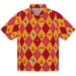 Kansas City Chiefs Hawaiian Shirt - Golfing Plaid | Hula Hawaiian Shirts
