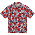 Kansas City Chiefs Hawaiian Shirt - Hibiscus Fiesta | Hula Hawaiian Shirts