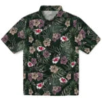 Kansas City Chiefs Hawaiian Shirt - Hibiscus Leaves Pattern | Hula Hawaiian Shirts