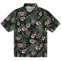 Kansas City Chiefs Hawaiian Shirt - Hibiscus Leaves Pattern | Hula Hawaiian Shirts