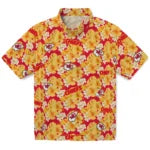 Kansas City Chiefs Hawaiian Shirt - Hibiscus Tropics | Hula Hawaiian Shirts