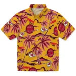 Kansas City Chiefs Hawaiian Shirt - Palm Sunset | Hula Hawaiian Shirts