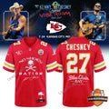 Kansas City Chiefs Kenny Chesney Original Vibe Room Tour 2027 Football Jersey