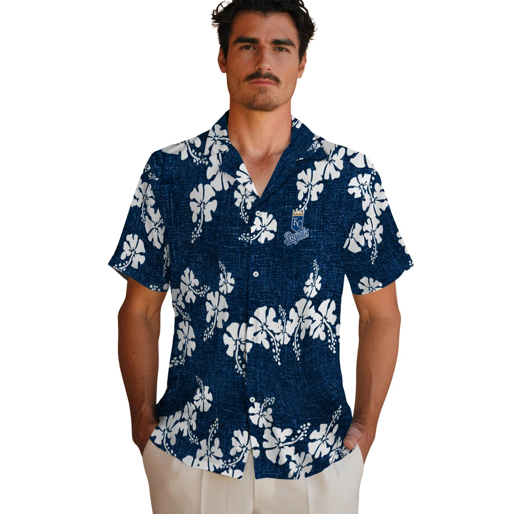 Kansas City Royals Hawaiian Shirt - 50th State Flower | Hula Hawaiian Shirts