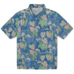 Kansas City Royals Hawaiian Shirt - Anthurium Overlay | Hula Hawaiian Shirts