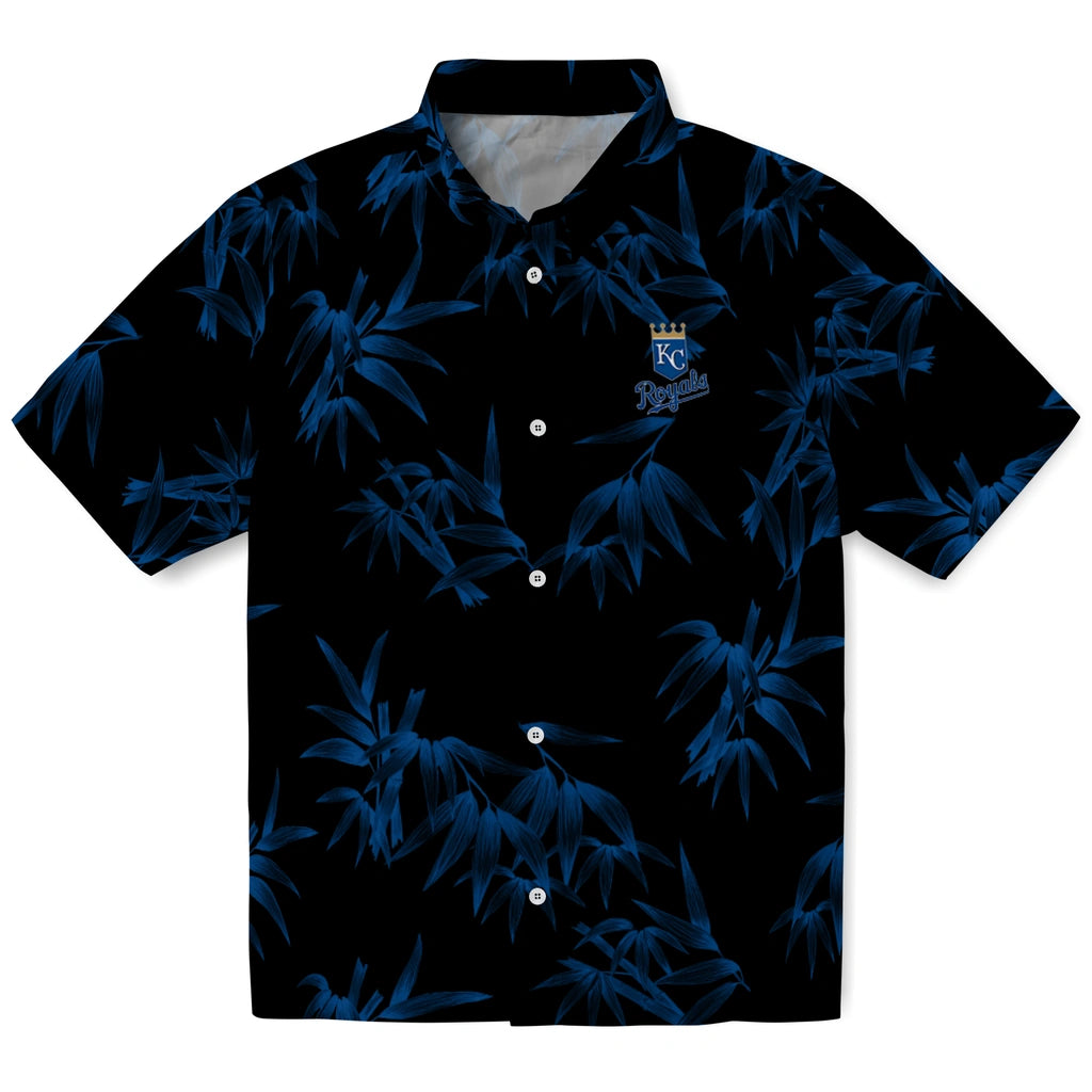 Kansas City Royals Hawaiian Shirt - Bamboo Branches | Hula Hawaiian Shirts