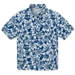 Kansas City Royals Hawaiian Shirt - Hibiscus Motif | Hula Hawaiian Shirts