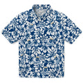 Kansas City Royals Hawaiian Shirt - Hibiscus Motif | Hula Hawaiian Shirts