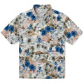Kansas City Royals Hawaiian Shirt - Hibiscus Seaside | Hula Hawaiian Shirts