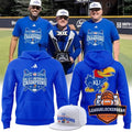 Kansas Jayhawks Big 12 Conference Baseball Champions 2026 Hoodie - LeagueLockerGear