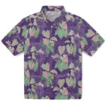 Kansas State Wildcats Hawaiian Shirt - Anthurium Overlay | Hula Hawaiian Shirts