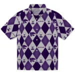 Kansas State Wildcats Hawaiian Shirt - Golfing Plaid | Hula Hawaiian Shirts
