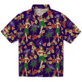 Kansas State Wildcats Hawaiian Shirt - Hawaiian Girls Design | Hula Hawaiian Shirts
