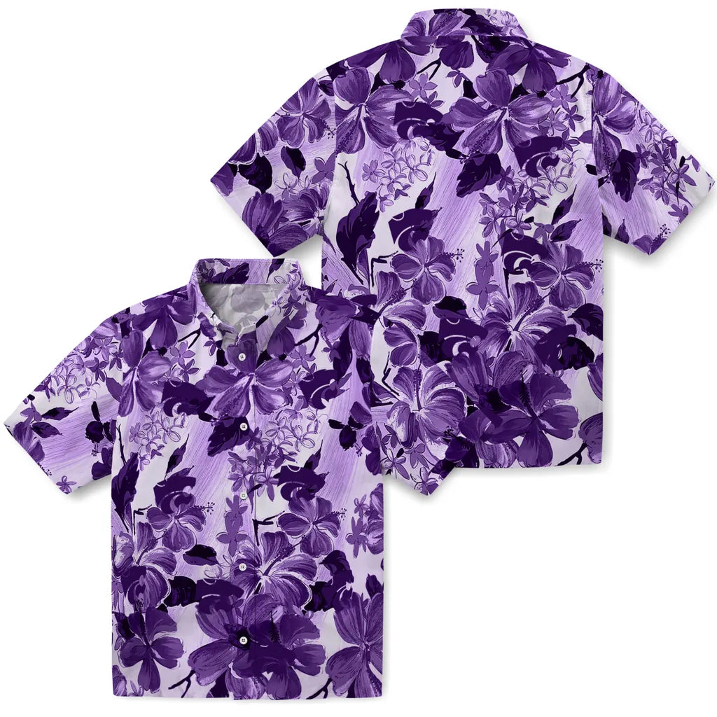 Kansas State Wildcats Hawaiian Shirt - Hibiscus Arrangement | Hula Hawaiian Shirts