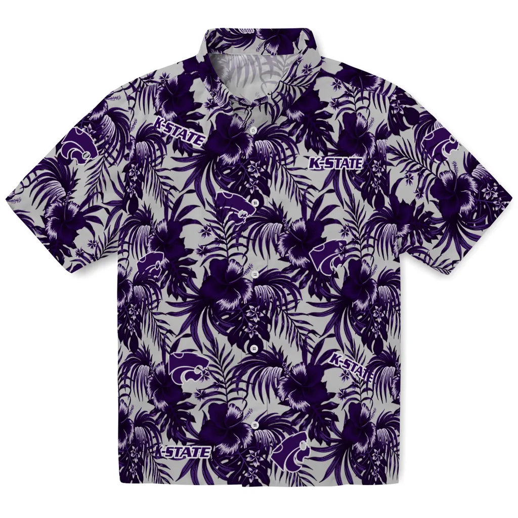 Kansas State Wildcats Hawaiian Shirt - Hibiscus Exotic | Hula Hawaiian Shirts