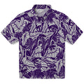 Kansas State Wildcats Hawaiian Shirt - Monstera Layer | Hula Hawaiian Shirts