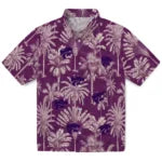 Kansas State Wildcats Hawaiian Shirt - Vintage Palm Tree | Hula Hawaiian Shirts